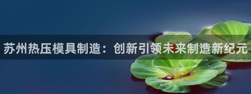 emc易倍账号异常：苏州热压模具制造：创新引领未来制造新